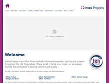 Tablet Screenshot of intexprojects.com